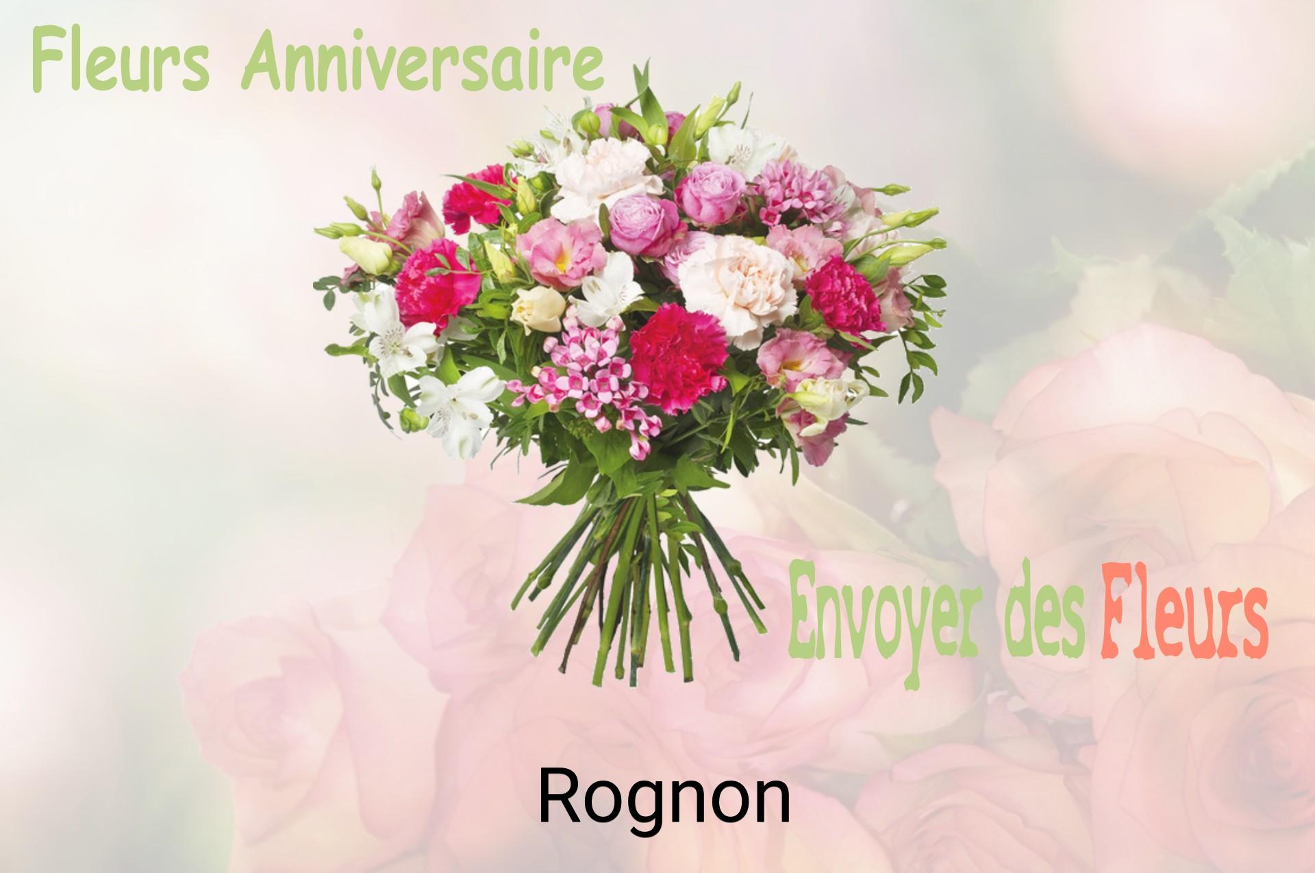Bouquet de fleurs d’anniversaire livré à Rognon